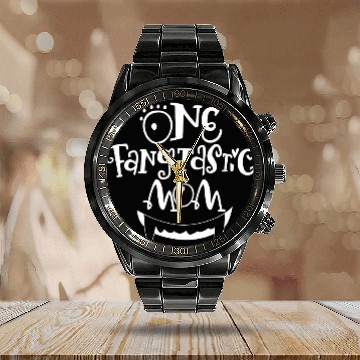 Discover One Fantastic Mom Calendar Steel Band Watch