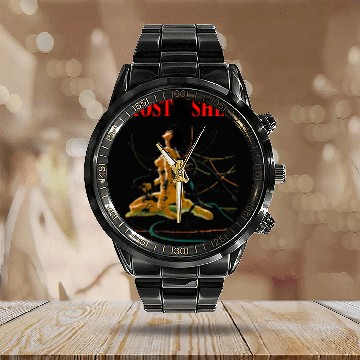 Discover Ghost In The Shell Calendar Steel Band Watch