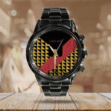 Discover Narragansett label from Jaws, distressed - Jaws - Calendar Steel Band Watch
