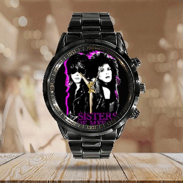 Discover SISTERS OF MERCY Calendar Steel Band Watch