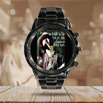Discover Bob Dylan - Desolation Row - Bob Dylan - Calendar Steel Band Watch