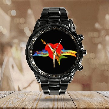Discover Tom Petty And The Heartbreakers Calendar Steel Band Watch