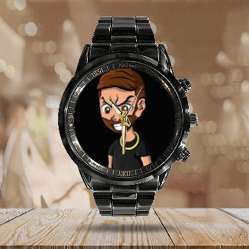 Discover Bp on the beat cartoon premium Calendar Steel Band Watch