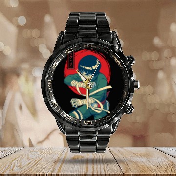 Discover Rock Lee Japanese - Kakashi - Calendar Steel Band Watch