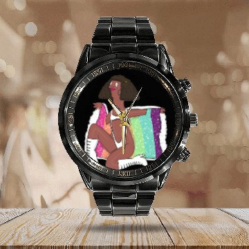 Discover Bobs Burgers Hawaiians Calendar Steel Band Watch