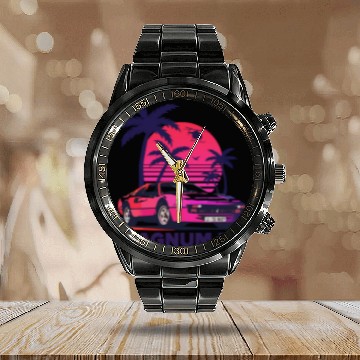 Discover Magnum PI - Magnum Pi - Calendar Steel Band Watch