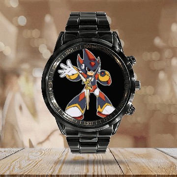 Discover SHADOW MAN - Mega Man - Calendar Steel Band Watch