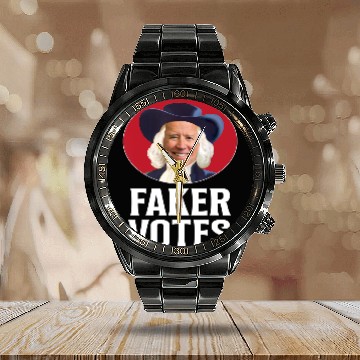 Discover Faker Votes Election Calendar Steel Band Watch