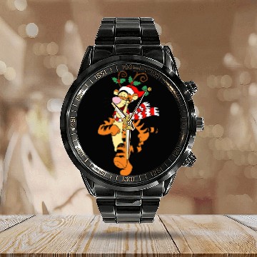 Discover Tigger Christmas Calendar Steel Band Watch, Disney Tigger Calendar Steel Band Watch, Winnie The Pooh Tigger