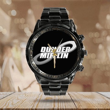Discover Dunder Mifflin Infinity - The Office Usa - Calendar Steel Band Watch