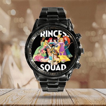 Discover Princess Squad - Disney Princess Calendar Steel Band Watch