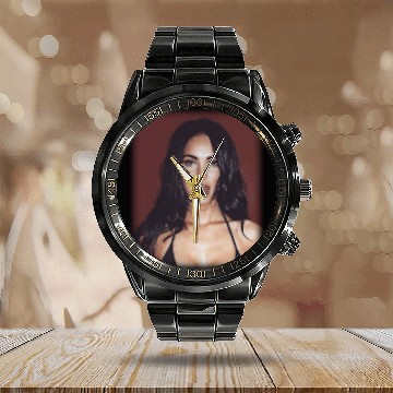 Discover Megan Fox Calendar Steel Band Watch