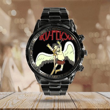 Discover Bird Person Calendar Steel Band Watch