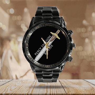 Discover Percy Jackson Riptide Calendar Steel Band Watch