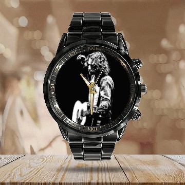 Discover Chris Cornell - Soundgarden - Calendar Steel Band Watch