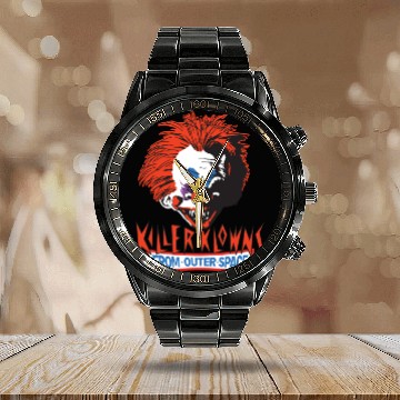 Discover Killer Klowns  Killer Klowns From Outer Space Calendar Steel Band Watch