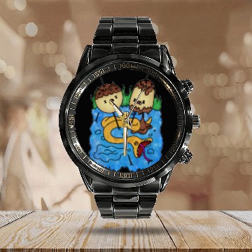 Discover Princess Bubblegum Rock Band Calendar Steel Band Watch Calendar Steel Band Watch