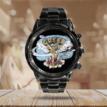 Discover Green Day Ladies Calendar Steel Band Watch: Vintage Dookie