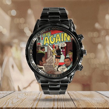 Discover Aaliyah Try Again Calendar Steel Band Watch
