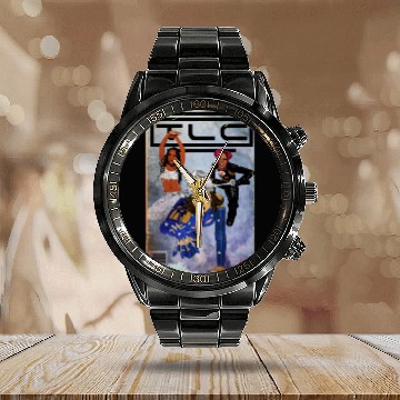 Discover 90s girl group Calendar Steel Band Watch