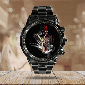 Discover Freddy Krueger Calendar Steel Band Watch