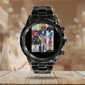 Discover Michael Cera Eras Tour Calendar Steel Band Watch