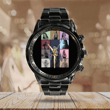 Discover Caitlin Clark Eras Tour 1524 Calendar Steel Band Watch