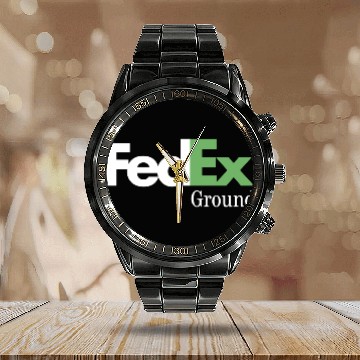 Discover FedEx Calendar Steel Band Watch FedUp Calendar Steel Band Watch