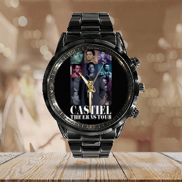 Discover Castiel Eras Tour 1674 Calendar Steel Band Watch