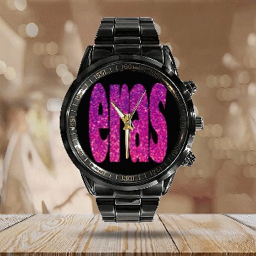 Discover Eras Tour 401 Calendar Steel Band Watch