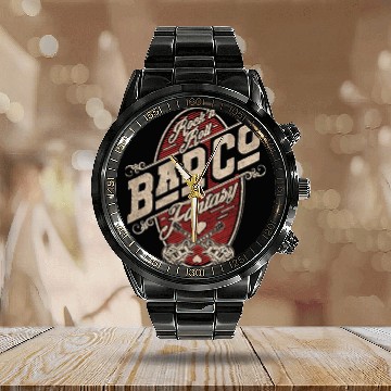 Discover Bad Company Baseball Jerseys Calendar Steel Band Watch