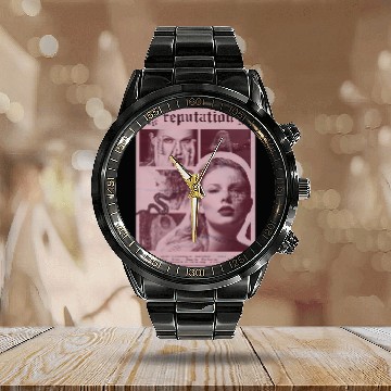 Discover Reputation Taylorr Swift ) 1871 Calendar Steel Band Watch