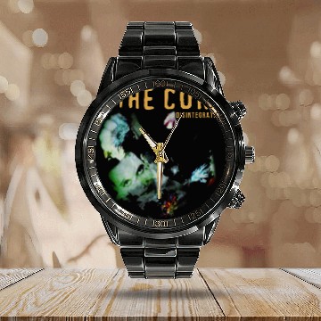 Discover The Cure Calendar Steel Band Watch Disintegration, The Cure Rock Band Calendar Steel Band Watch
