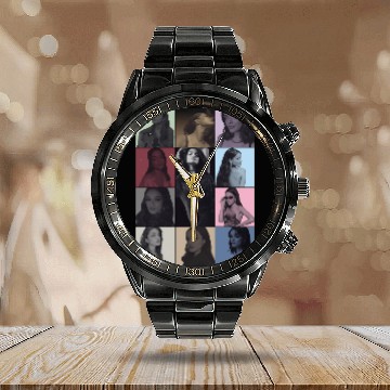 Discover The New Eras Tour (Rachels Version) 1654 Baseball Tees Calendar Steel Band Watch