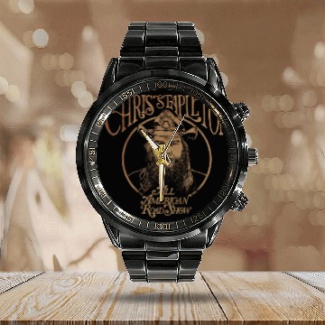 Discover Chris Stapleton Calendar Steel Band Watch