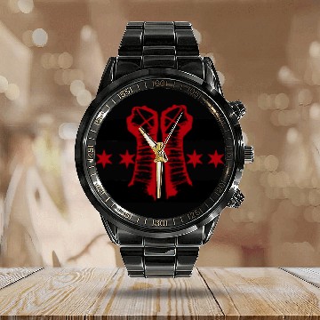 Discover cm pung Calendar Steel Band Watch
