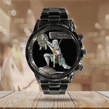 Discover Elden Ring - Praise the dog Classic Calendar Steel Band Watch