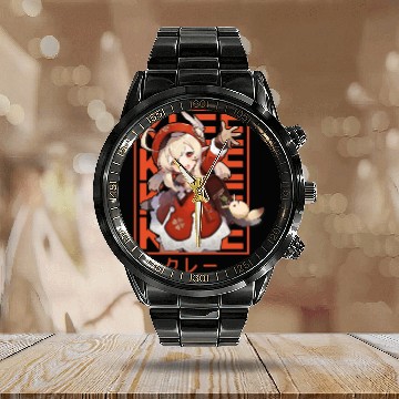 Discover Klee  Genshin Impact Calendar Steel Band Watch
