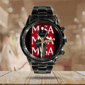 Discover Band Maid Misa Calendar Steel Band Watch
