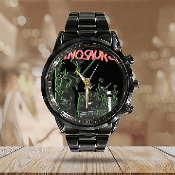 Discover Dinosaur JR Essential Calendar Steel Band Watch