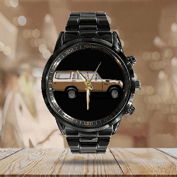 Discover Toyota Land Cruiser - FJ55 Calendar Steel Band Watch