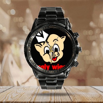 Discover Piggly Wiggly Calendar Steel Band Watch