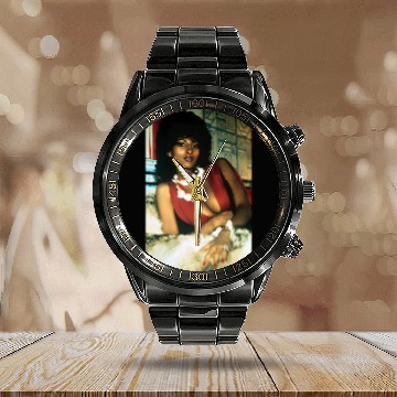 Discover Pam Grier Coffy Calendar Steel Band Watch
