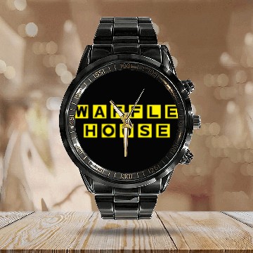 Discover Waffle House Calendar Steel Band Watch