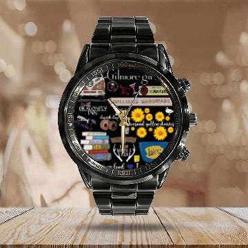 Discover Vintage Star Hollow Calendar Steel Band Watch, Gilmore Girls Calendar Steel Band Watch