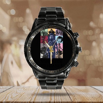 Discover SpiderVerse Eras Tour with title Calendar Steel Band Watch