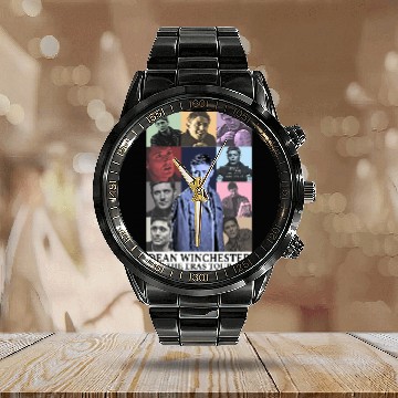 Discover dean winchester eras tour Calendar Steel Band Watch