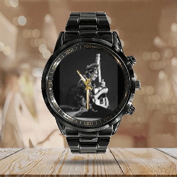 Discover Keith Richards Calendar Steel Band Watch