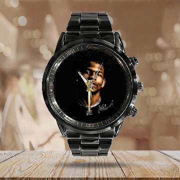 Discover Anthony Edwards Minnesota Basketball Calendar Steel Band Watch