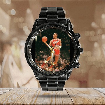 Discover dunk mj - Michael Jordan - Calendar Steel Band Watch